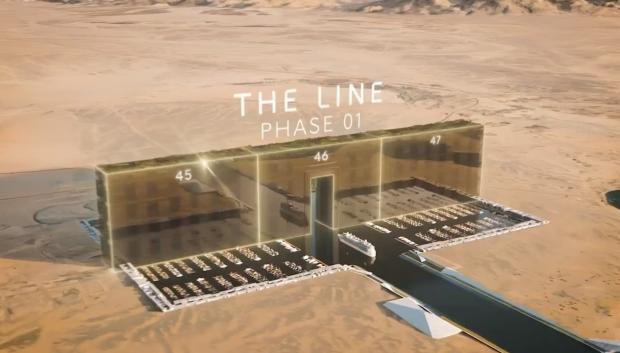 Fase 1 de 'The Line'