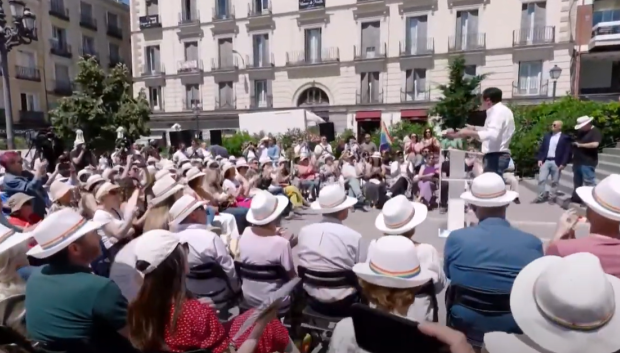 Homenaje a Pedro Zerolo el pasado domingo en Madrid