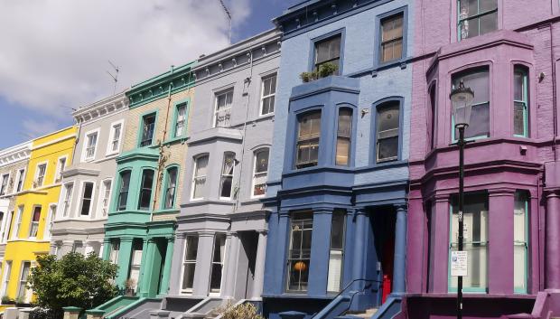 Calle Lancaster Road, en el barrio londinense de Notting Hill.
