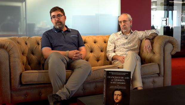 Los historiadores Ricardo Mateos y Jonatán Iglesias