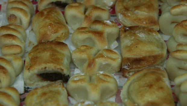 Surtido de mazapanes.