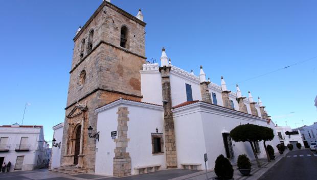 Iglesia de Santa María Magdalena, de estilo manuelino.