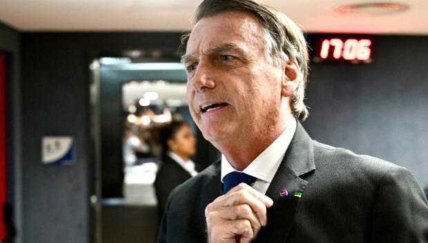 Jair Bolsonaro, expresidente de Brasil, durante su comparecencia ante el Supremo de Brasil