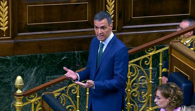 Pedro Sánchez en el Congreso de Los Diputados