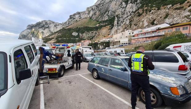 Aparcar en Gibraltar es un verdadero lujo