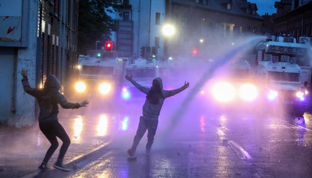 Protestas en Irlanda del Norte