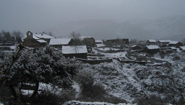 La Vereda tras una fuerte nevada