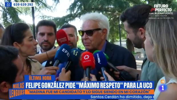 Felipe González, a su llegada a Ferraz