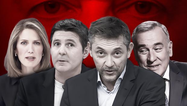 Silvia Intxaurrondo, Jesús Cintora, Javier Ruiz y Xabier Fortes