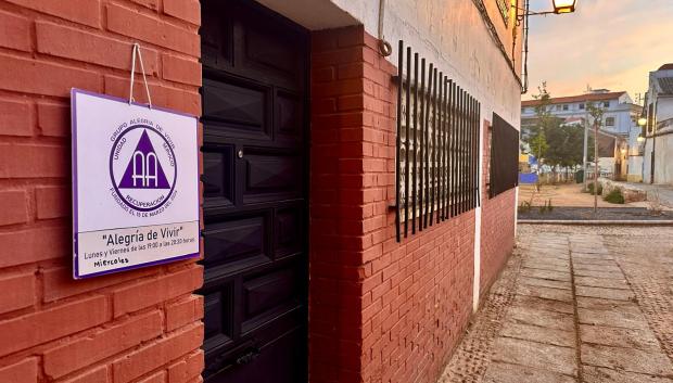 Centro donde se reune el grupo 'Alegría de vivir' de AA en Córdoba