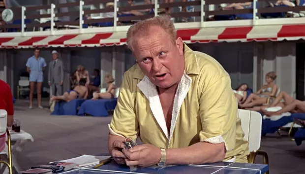 Gert Fröbe interpretó a Goldfinger, uno de los mejores villanos de la saga James Bond