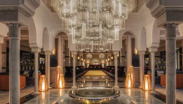 Salón de Té del hotel La Mamounia.