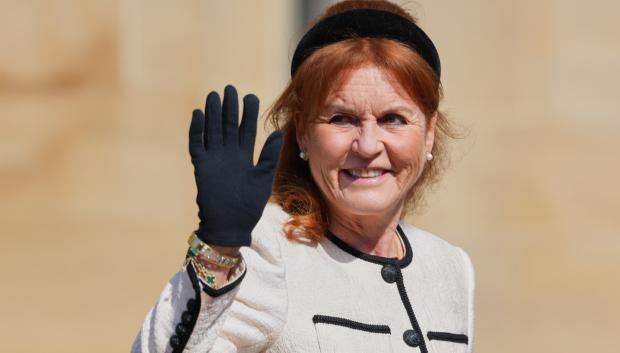 Sarah Ferguson durante el Easter Day en Windsor