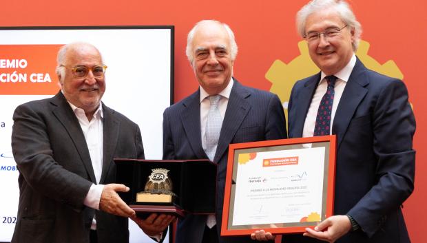 Entrega del galardón de seguridad vial