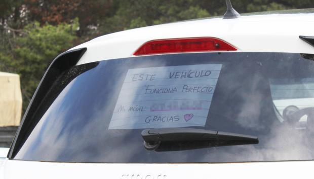 A pesar de las notas en los coches se retiraron miles de vehículos en buen estado
