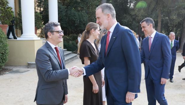 Felipe VI,Felix Bolaños el pasado 6