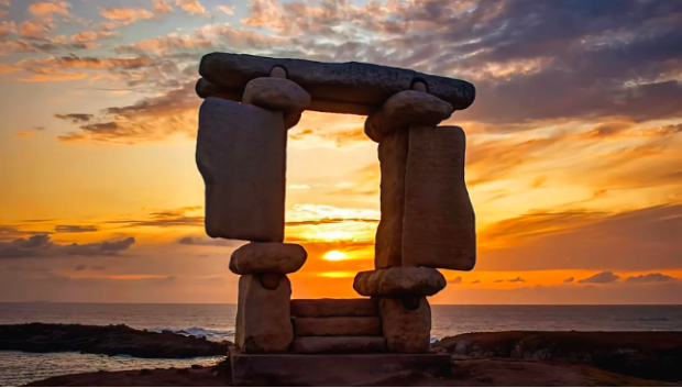 Atardecer en la Ventana al Atlántico