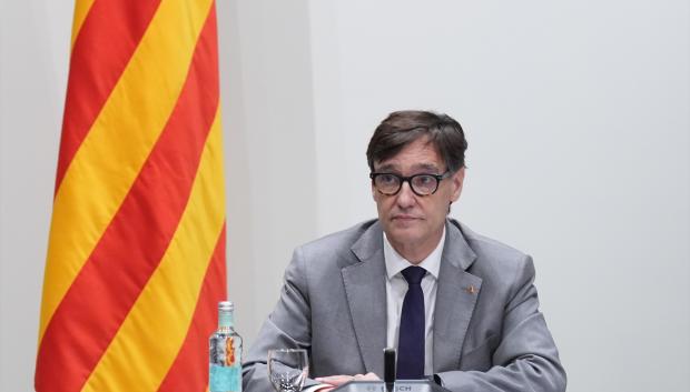 El presidente de Cataluña, Salvador Illa