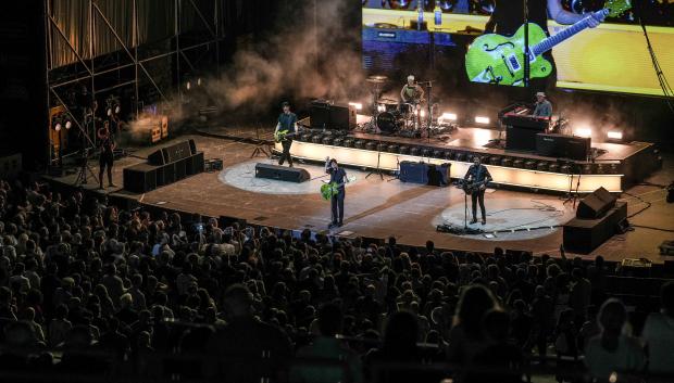 Texas durante su actuación en Córdoba