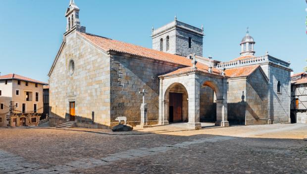 Iglesia de Nuestra Señora de la Asunción en La Alberca, Salamanca.