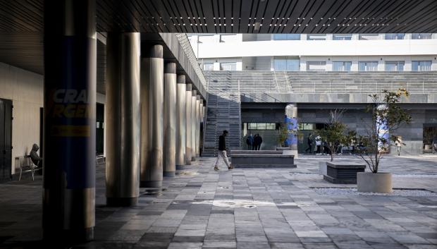Inmigrantes procedentes de Canarias en el Centro de Recepción, Atención y Derivación (CREADE) de Pozuelo de Alarcón