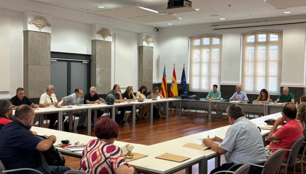 Imagen de la reunión de la Mesa de Diálogo Fallero para las fiestas de 2026.