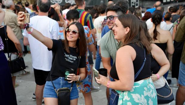 Selfies en la pista de la Axerquía