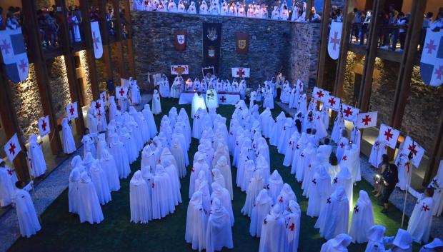 Fiesta templaria en el castillo de Ponferrada.