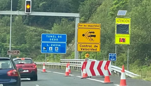 Los controles se centraron en zonas de obras en carreteras
