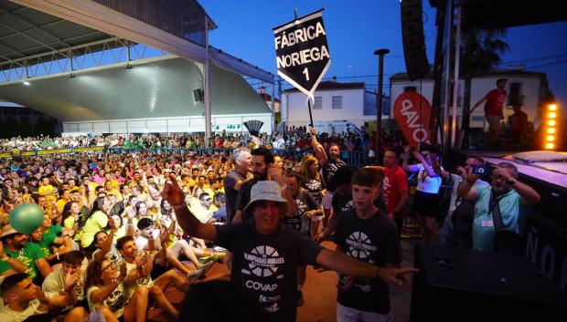 Enorme animación durante la inauguración de las Olimpiadas Rurales