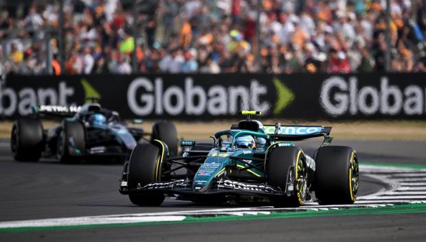 Fernando Alonso, en el Gran Premio de Gran Bretaña