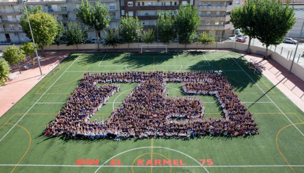 Celebración del 75º aniversario del Karmel, en 2018