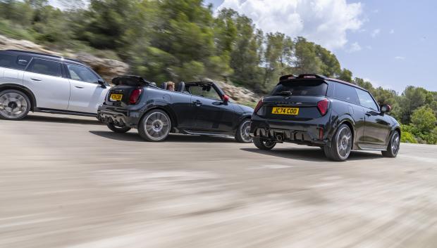 MINI John Cooper Works, MINI John Cooper Works Convertible y el MINI JCW Countryman