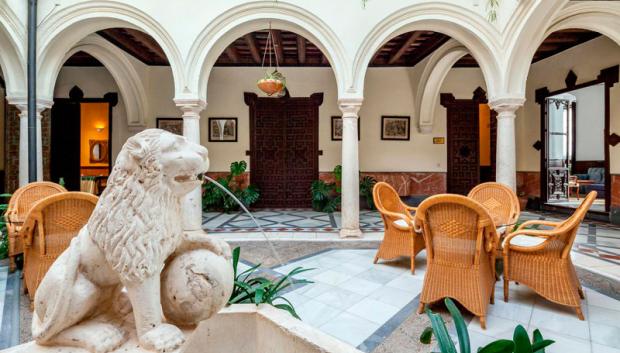 Interior del hotel Palacio Marques de la Gomera.