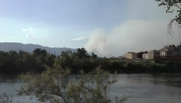 Dos incendios forestales en Tarragona y Lérida