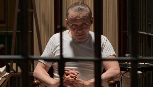 Anthony Hopkins en El silencio de los corderos (1991)