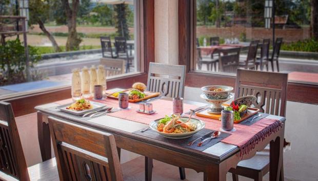 Ejemplo de la gastronomía del resort.