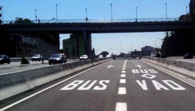 En los carriles Bus-Vao se aplica ya está limitación