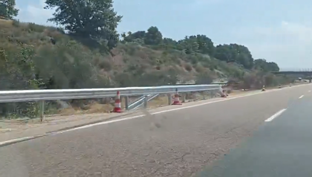 Las secuelas del accidente son aún visibles