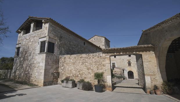 La masía de Can Traver, en una imagen de archivo