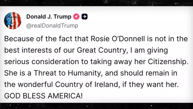 Trump amenaza a O’Donnell