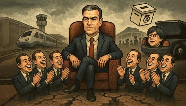 sánchez palmeros cobardes ilustración
