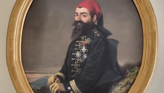 Retrato de Amable Escalante por Landaluze