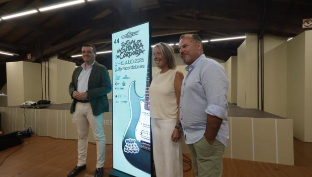 José María Bellido, Isabel Albás y Luis Flores