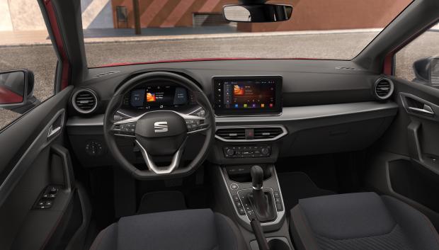 Interior del SEAT Arona Black Edition