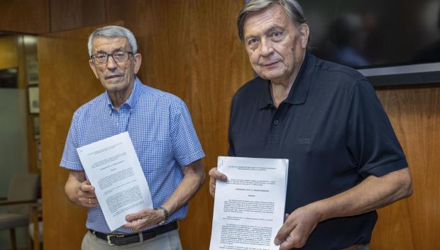 Joaquín Sánchez Garrido y Jorge Miranda
