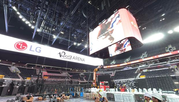 Imagen del interior del Roig Arena de Valencia.