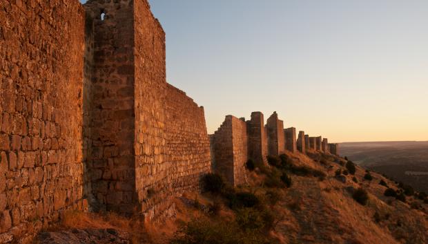 La fortaleza tenía un perímetro amurallado de 1.200 metros.