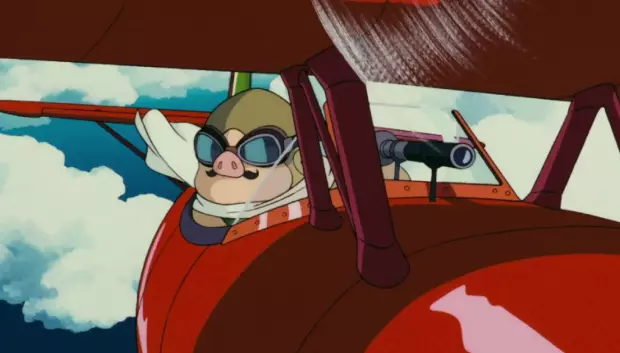 Porco Rosso de Hayao Miyazaki (1993)