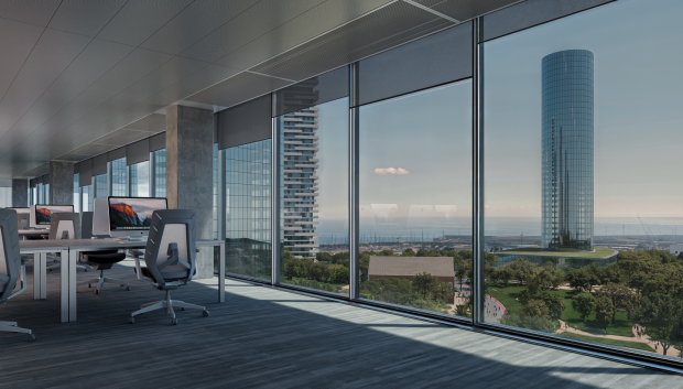 Recreación virtual de cómo será el nuevo barrio de Valencia.